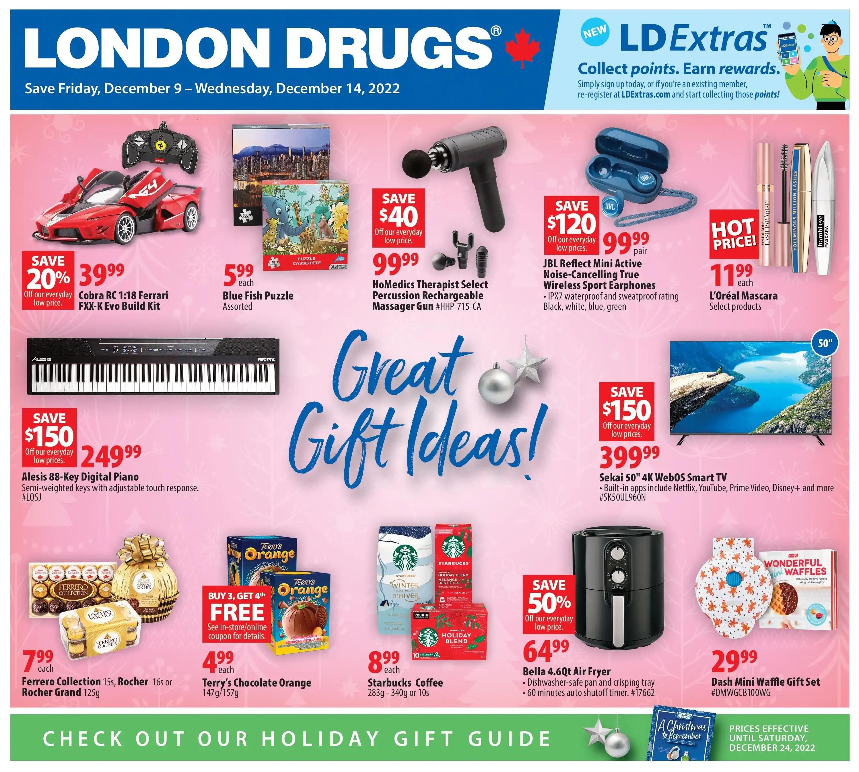 London Drugs Weekly Flyer December 9 to 14