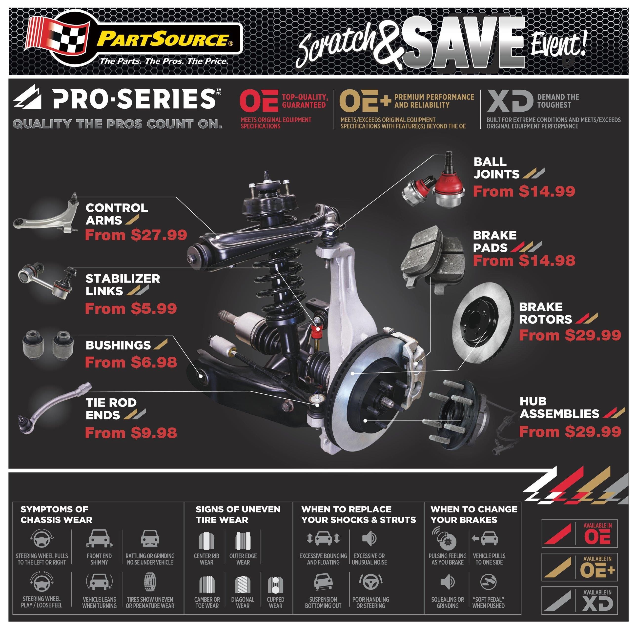 PartSource Flyer December 9 to 11