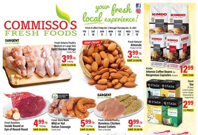 Commisso's Fresh Foods Flyer December 9 to 15