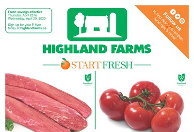 Highland Farms Flyer April 23 to 29