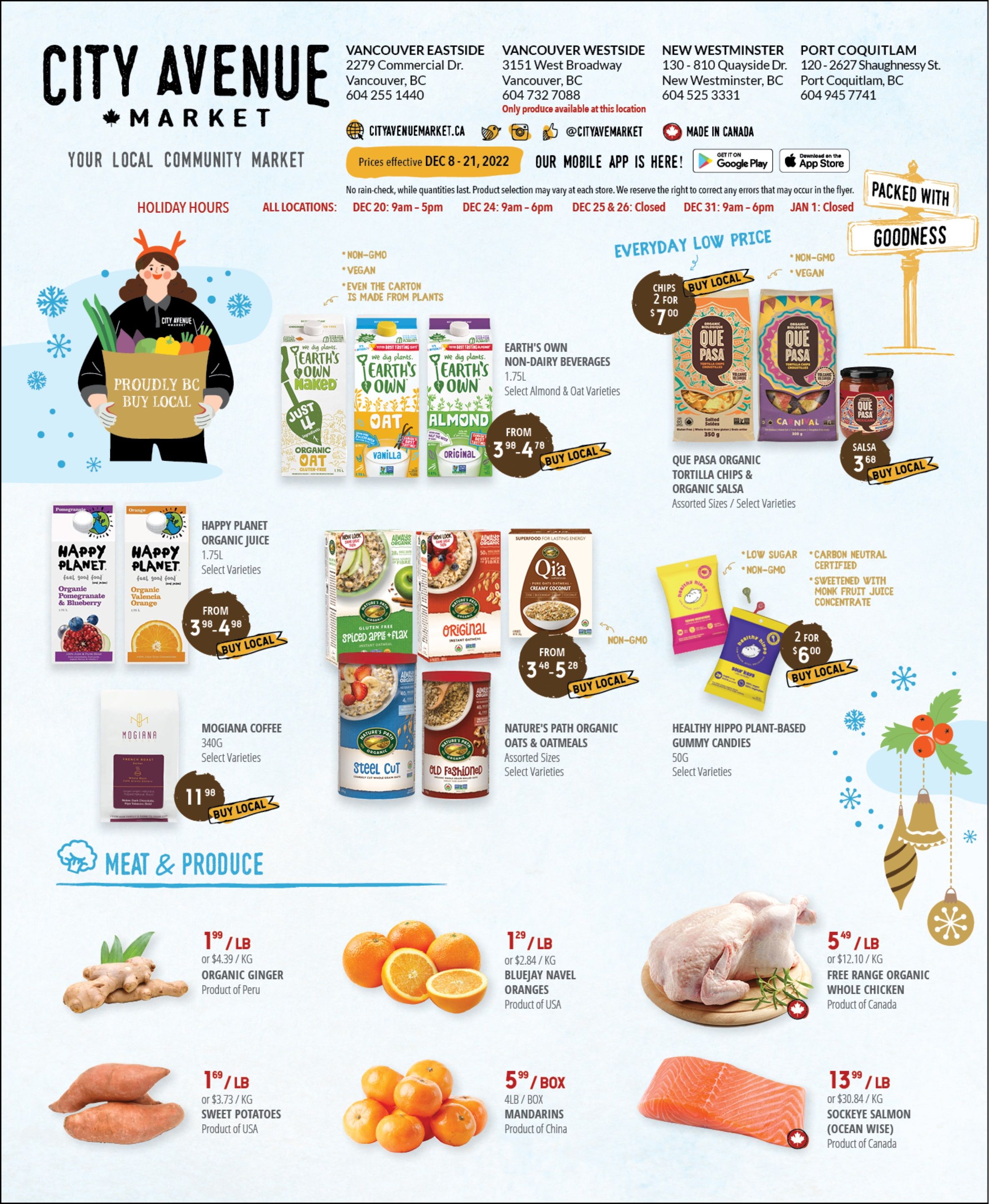City Avenue Market Flyer December 8 to 21
