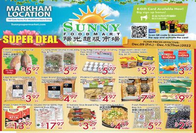 Sunny Foodmart (Markham) Flyer December 9 to 15