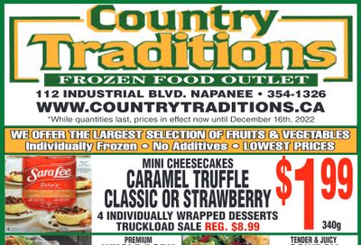Country Traditions Flyer December 8 to 16