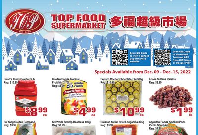 Top Food Supermarket Flyer December 9 to 15