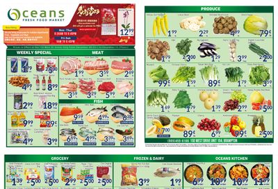 Oceans Fresh Food Market (West Dr., Brampton) Flyer December 9 to 15
