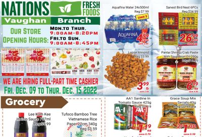 Nations Fresh Foods (Vaughan) Flyer December 9 to 15