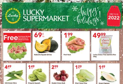 Lucky Supermarket (Winnipeg) Flyer December 9 to 15