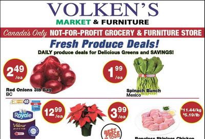 Volken's Market & Furniture Flyer December 7 to 13