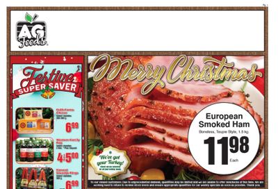 AG Foods Flyer December 9 to 22