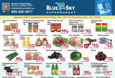 Blue Sky Supermarket (Pickering) Flyer December 9 to 15