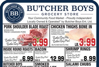 Butcher Boys Grocery Store Flyer December 9 to 15