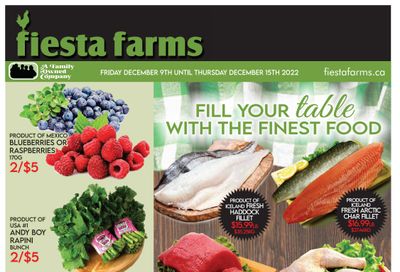 Fiesta Farms Flyer December 9 to 15