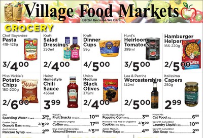 Village Food Market Flyer April 22 to 28