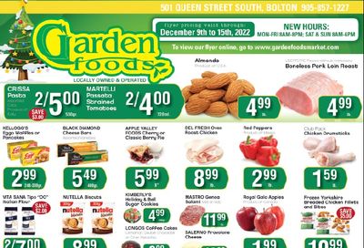 Garden Foods Flyer December 9 to 15