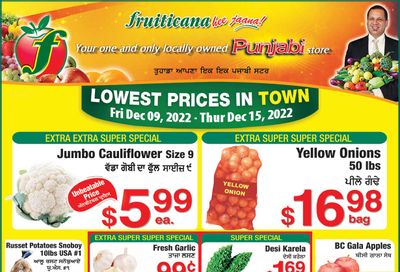 Fruiticana (Calgary) Flyer December 9 to 15