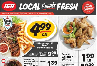 IGA (AL) Weekly Ad Flyer Specials December 7 to December 13, 2022