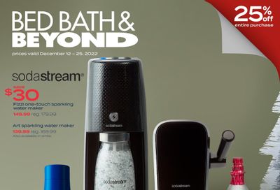 Bed Bath & Beyond Flyer December 12 to 25