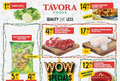 Tavora Foods Flyer December 12 to 18