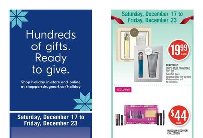 Shoppers Drug Mart (ON) Flyer December 17 to 23