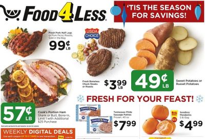 Food 4 Less (IL) Weekly Ad Flyer Specials December 14 to December 20, 2022