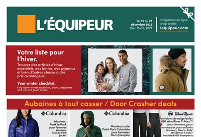 L'Équipeur Flyer December 15 to 23