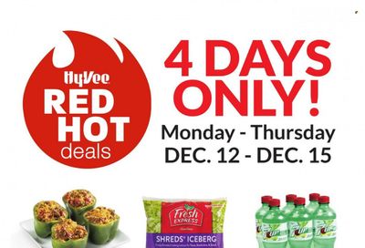 Hy-Vee (IA, IL, MN, MO, SD) Weekly Ad Flyer Specials December 12 to December 15, 2022