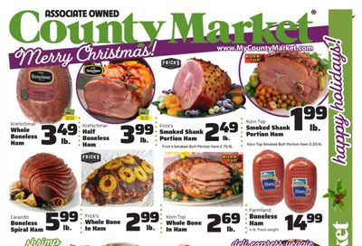 County Market (IL, IN, MO) Weekly Ad Flyer Specials December 14 to December 24, 2022