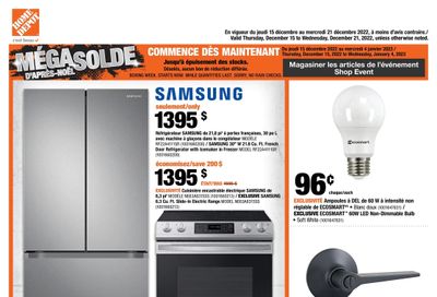 Home Depot (QC) Flyer December 15 to 21