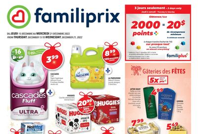 Familiprix Flyer December 15 to 21