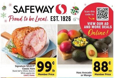 Safeway (CA, HI, OR, WA) Weekly Ad Flyer Specials December 14 to December 20, 2022