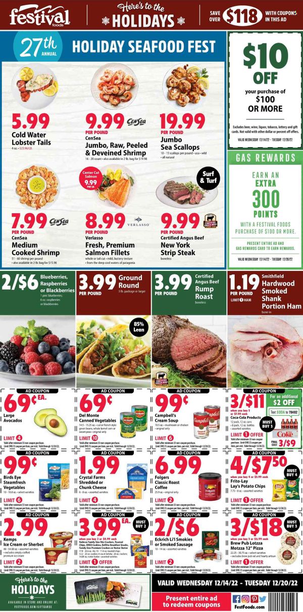 Festival Foods (WI) Weekly Ad Flyer Specials December 14 to December 20