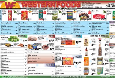 Western Foods Flyer December 14 to 20