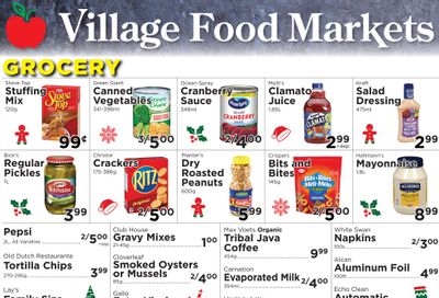 Village Food Market Flyer December 14 to 20