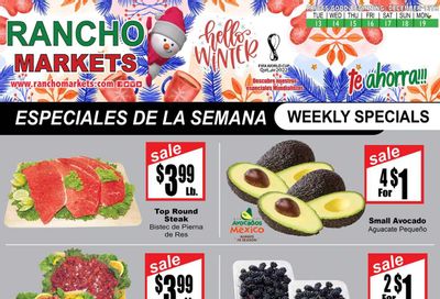 Rancho Markets (UT) Weekly Ad Flyer Specials December 13 to December 19, 2022