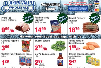 Bulkley Valley Wholesale Flyer December 15 to 31