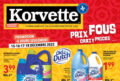 Korvette Flyer December 15 to 18