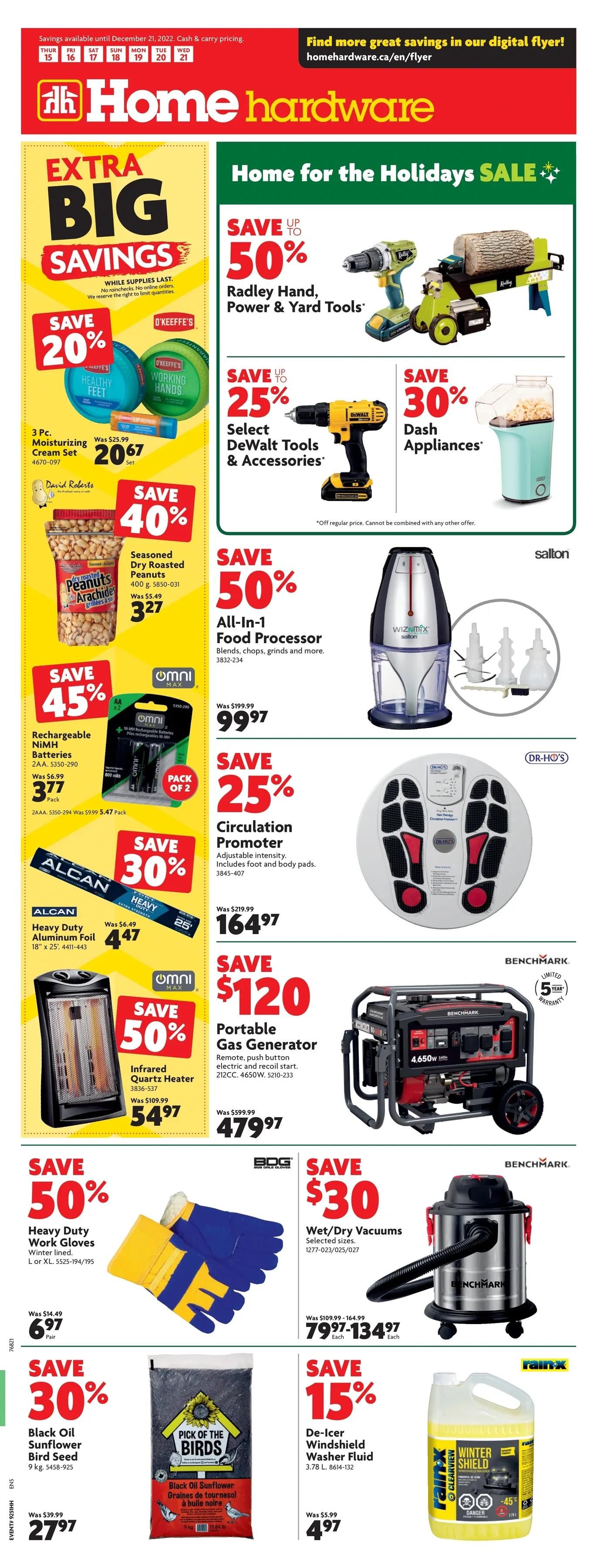 Home Hardware (BC) Flyer December 15 to 21
