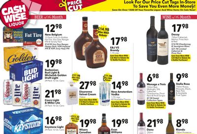 Cash Wise Liquor Only (MN) Weekly Ad Flyer Specials December 11 to December 17, 2022