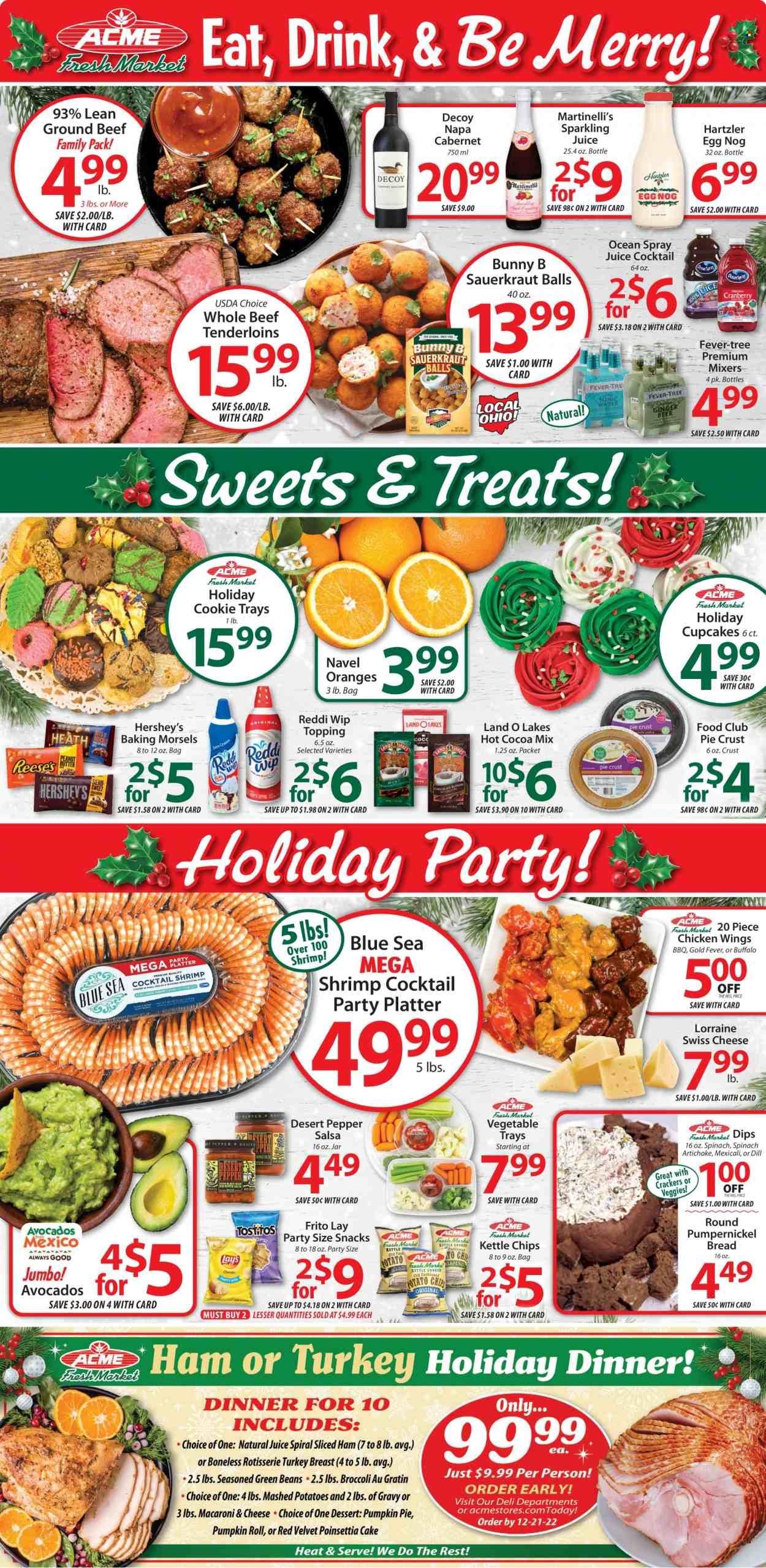 ACME Fresh Market Weekly Ad Flyer Specials December 8 to December 14, 2022