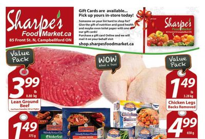 Sharpe's Food Market Flyer December 15 to 21
