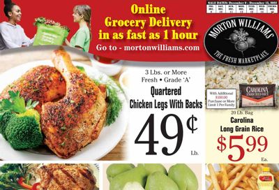 Morton Williams (NY) Weekly Ad Flyer Specials December 9 to December 15, 2022