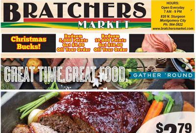 Bratchers Market (MO) Weekly Ad Flyer Specials December 7 to December 13, 2022