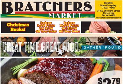 Bratchers Market (MO) Weekly Ad Flyer Specials December 7 to December 13, 2022