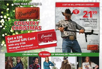 Coastal Farm & Ranch Weekly Ad Flyer Specials December 11 to December 24, 2022