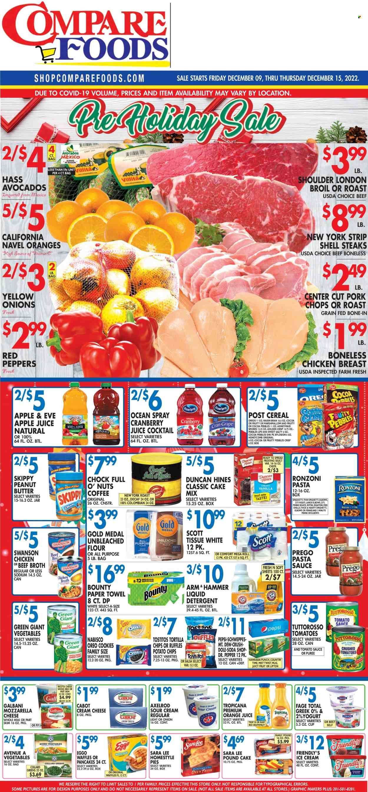 Compare Foods (CT, MD, NC, NJ, NY, RI) Weekly Ad Flyer Specials December 9 to December 15, 2022