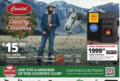Coastal Farm & Ranch Weekly Ad Flyer Specials December 14 to December 20, 2022