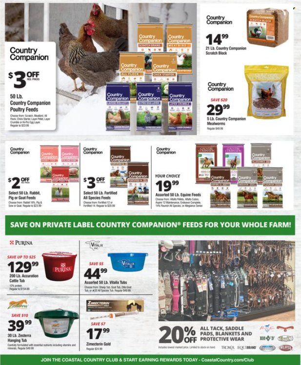 Coastal Farm & Ranch Weekly Ad Flyer Specials December 14 to December 20, 2022