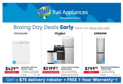 Trail Appliances (BC) Flyer December 15 to January 4