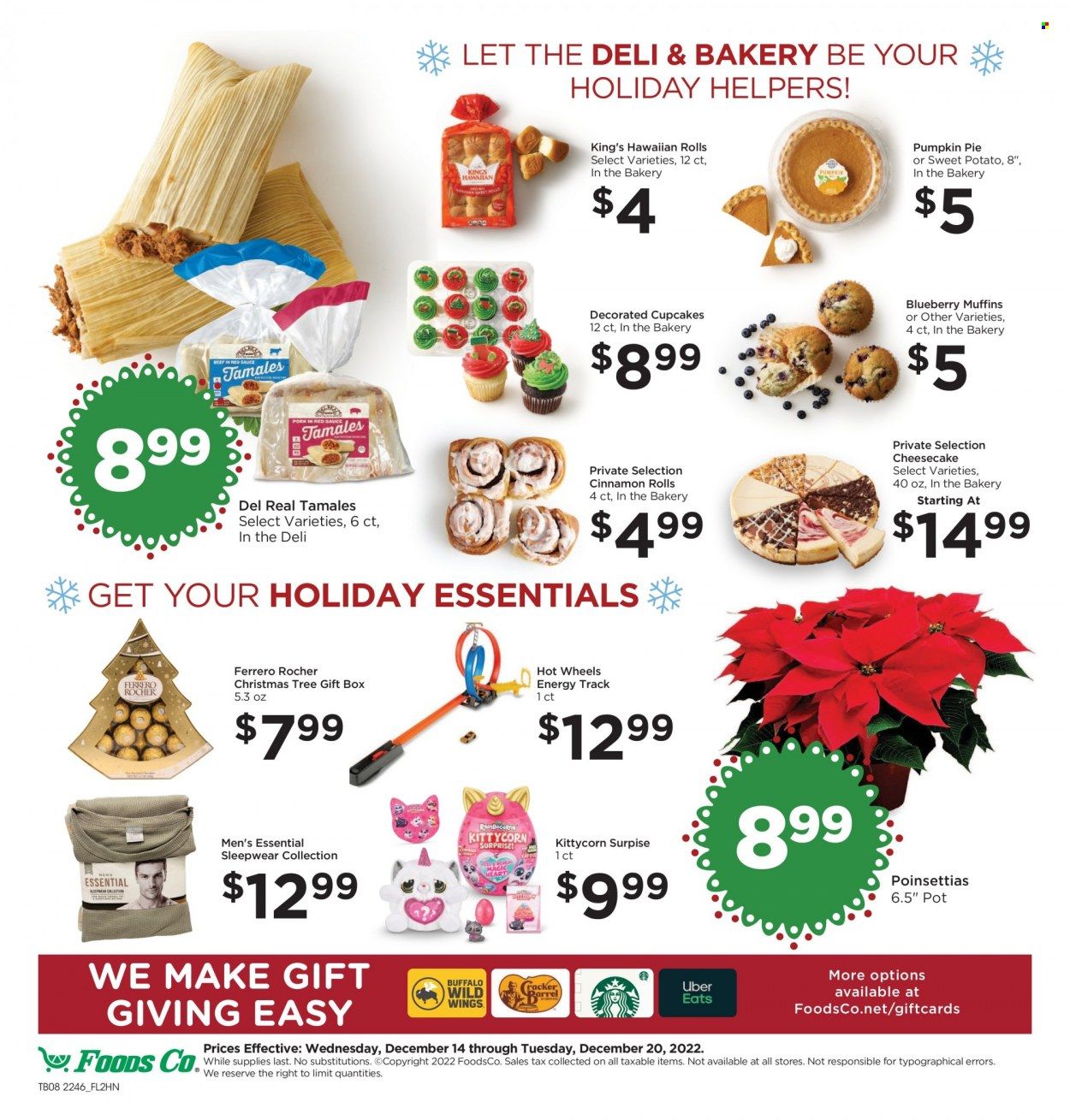 Foods Co (CA, OH, VA) Weekly Ad Flyer Specials December 14 to December 20, 2022