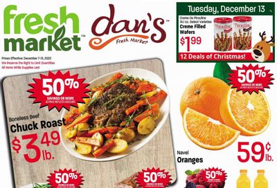 Fresh Market (UT) Weekly Ad Flyer Specials December 7 to December 13, 2022